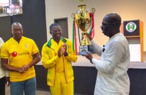 Gov. Obaseki Receives Victorious Bendel Insurance As Team Presents NNL Trophy, Promises Improved Pay Packages, Bus And Camp Facilities