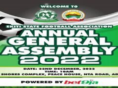 Ekiti FA to Honor Oyebode Family, Sunday Ola, Henrich, Tcash At Thursday’s General Assembly
