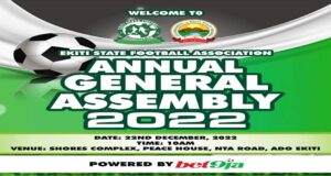 Ekiti FA to Honor Oyebode Family, Sunday Ola, Henrich, Tcash At Thursday’s General Assembly
