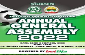 Ekiti FA to Honor Oyebode Family, Sunday Ola, Henrich, Tcash At Thursday’s General Assembly