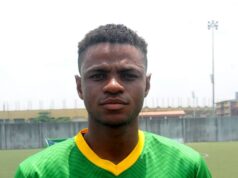 Barely A Week After Leganese Switch Buruj’s Goalkeeper Edet Inyang Bags Another Win As He Receives Flying Eagles Call Up