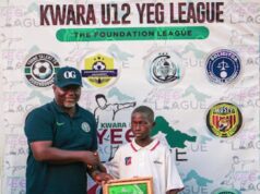 Kwara U-12 YEG League: Abdulafeez Azeez Sets Sights On Future National Team Representation At The World Cup Games For Nigeria