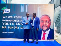 Sunday Dare Felicitates Peak Milk over Support for Nigerian Sports