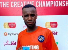 TCC CUP: Saturday Okon Five Star Performance In Sporting Lagos Earns Him MOTM Award… Shifts Focus To League’s Second Phase