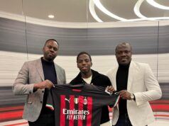 Eletu Hails Victor After Scoring On His Debut For AC Milan In Friendly Match