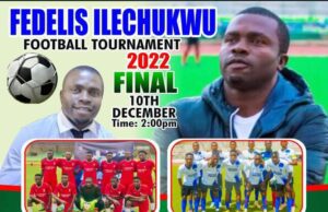 Two grassroot Teams FC Jassy Star And FC Austin Amatu Academy Will Slug It Out In The Final Of The Fidelis Ilechukwu Football Tournament