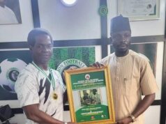 36 Lion President Received The Ladi Kwali Platinum Leadership Award Of Excellence As Icon Of Women Development