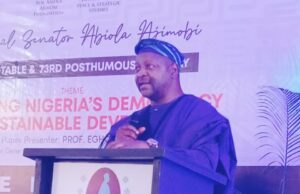 Sunday Dare Outlines Ways to Deepen Democracy, Sustainable Development in Nigeria