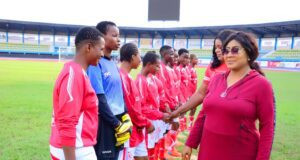 Celebrity Actor Ngozi Ezeonu Kicks Off Ifeanyi Chiejine Memorial Cup In Asaba