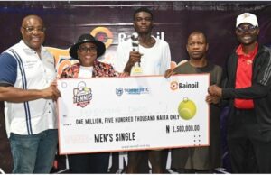16 Years Old Ekpenyong Wins 2022 Rainoil Tennis Tournament