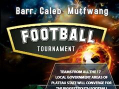 Barrister Caleb Mutfwang Unity Football Tournament