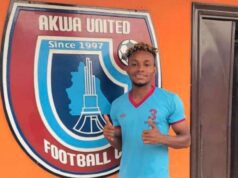 Akwa United Declares Defender Evans Ogbonda Missing