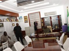Iloenyosi Pays Courtesy Call To Vice President INTERPOl Africa, AIG Garba Umar