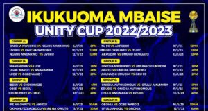 Ikukuoma Mbaise Unity Cup 2022/23 Edition Kicks Off On January 6th