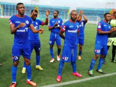 Rivers United Captain Festus Austin Ecstatic Over Governor Nyesom Wike’s $20,000 Promise Redemption, Vows Team Will Make Him Proud As They Continue Thier CAF Confederation Cup Journey