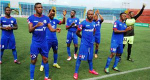 Rivers United Captain Festus Austin Ecstatic Over Governor Nyesom Wike’s $20,000 Promise Redemption, Vows Team Will Make Him Proud As They Continue Thier CAF Confederation Cup Journey