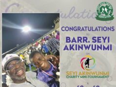 Ekiti FA Celebrates Seyi Akinwunmi At 60