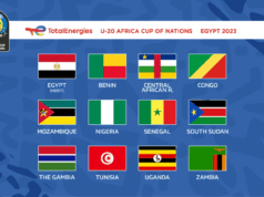 Central Africa Republic And Congo Brazzaville Complete TotalEnergies U20 AFCON Egypt 2023 List