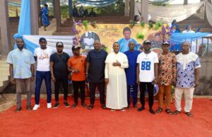 Anambra Football Association Pays Condolence Visit To Rev Fr Obinna Dike On The Burial Of His Late Dad