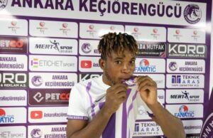 Innocent Christian Joins The Legion Of Nigeria Professional Footballer In Europe, After Signing His First Professional Contract With Ankara Keciorengucu