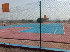 Ogbomoso Agog As Sunday Dare Hands Over Basketball Court To LAUTECH