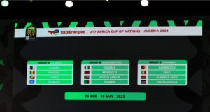 TotalEnergies U-17 AFCON Algeria 2023: Two Times Winner Nigeria Drawn In Same Group With Morroco, South Africa, Zambia As CAF releases Draws