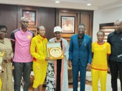 Edo First Lady Receives Sheroes Pre-Season Cup Award, Hail Organisers, As Deputy Gov. Congratulates Recipient