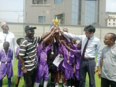 De Beautiful Beginning Coach Reacts After Winning Kid’s Cup In Lagos