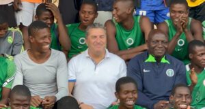 Peseiro Charges Golden Eaglets To Keep Working Hard