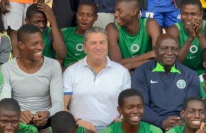 Peseiro Charges Golden Eaglets To Keep Working Hard