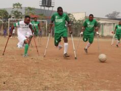 Rotary Club of Ikeja Alausa Celebrate Rotary Day Of Service With Nigeria Amputee Football Federation