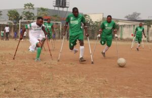 Rotary Club of Ikeja Alausa Celebrate Rotary Day Of Service With Nigeria Amputee Football Federation