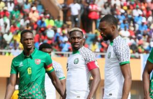 AFCON’23 Qualifier: Super Eagles Arrive Nigeria Beaming Over Triumph