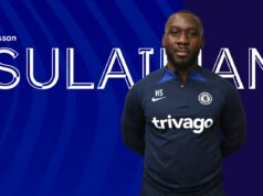 Breaking: Chelsea Appoint Nigeria Sulaiman As U18 Coach