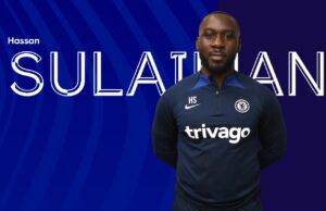 Breaking: Chelsea Appoint Nigeria Sulaiman As U18 Coach