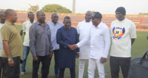 Sports Commissioner Hands Over Aper Aku Stadium For Renovation, As Contractor Assures Of Quality Work
