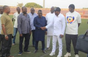Sports Commissioner Hands Over Aper Aku Stadium For Renovation, As Contractor Assures Of Quality Work