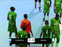 Nigeria Gets Comfortable Victory Over Nicaragua At IHF Trophy Intercontinental Championship