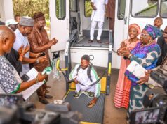 Aisha Buhari Donates Wheelchair Accessible Bus To Para Sports Athletes