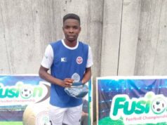 Fusion Football Championship: Arinze Christian Grabs Sublime Match Wining Goal To Hand Divine Praise FC Maximum points Against G12