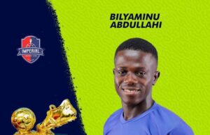 Bilyaminu Abdullahi Reels In Excitement Over Creative League Top Goal Scorer Gong, Vows To Build On Feat