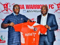 NPFL 2022/23 : Eunisell, Abia Warriors FC Unveil New Jersey