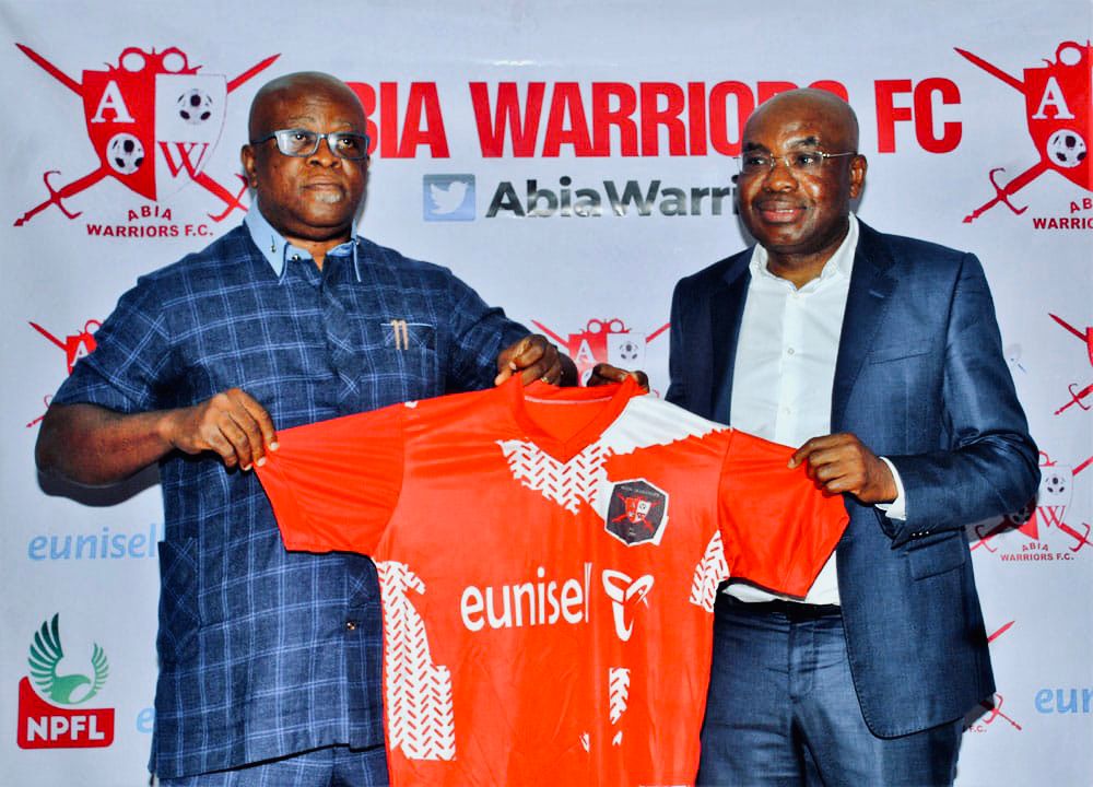 NPFL 2022/23 : Eunisell, Abia Warriors FC Unveil New Jersey