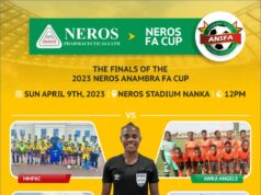 Stage Is Set For The 2023 NEROS Anambra FA Cup Finals, As Iloenyosi Eulogies Dr Poly Emenike For His Passion About Football