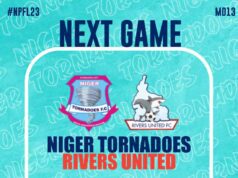 NPFL 2022/23 : Niger Tornadoes Battles Champions Rivers United In A High Profile Contest, As Battle For A Place In The NPFL Play Off Hots Up