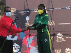 T20i Cricket Tournament: Nigeria Senior Female Cricket Captain Becomes Best Fielder