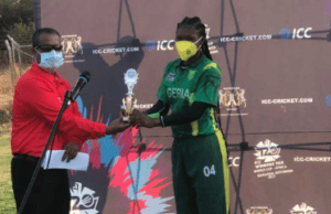 T20i Cricket Tournament: Nigeria Senior Female Cricket Captain Becomes Best Fielder
