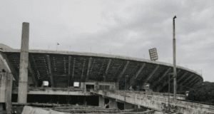 Crashed Floodlight Mast At National Stadium Lagos, Sports Minister Harps On Regular Maintenance Of Sporting Facilities