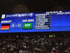 Germany 8-0 Saudi Arabia