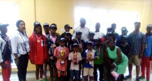 Victorious Edo Contingent To Cadet Judo Competition Presents Trophies To Sports Commission